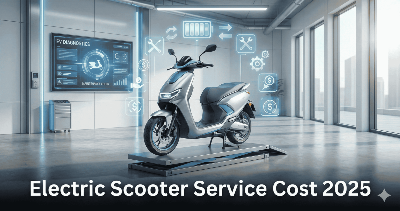 electric scooter service cost 2025 india featured image
