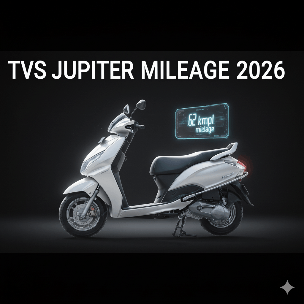 TVS Jupiter engine technology delivering excellent mileage