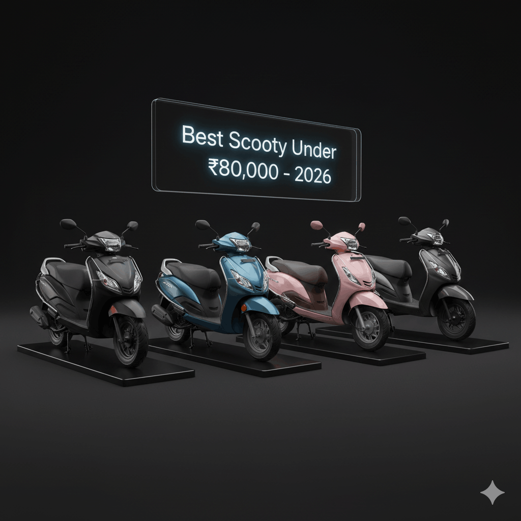 Best scooty under 80000 in India 2026
