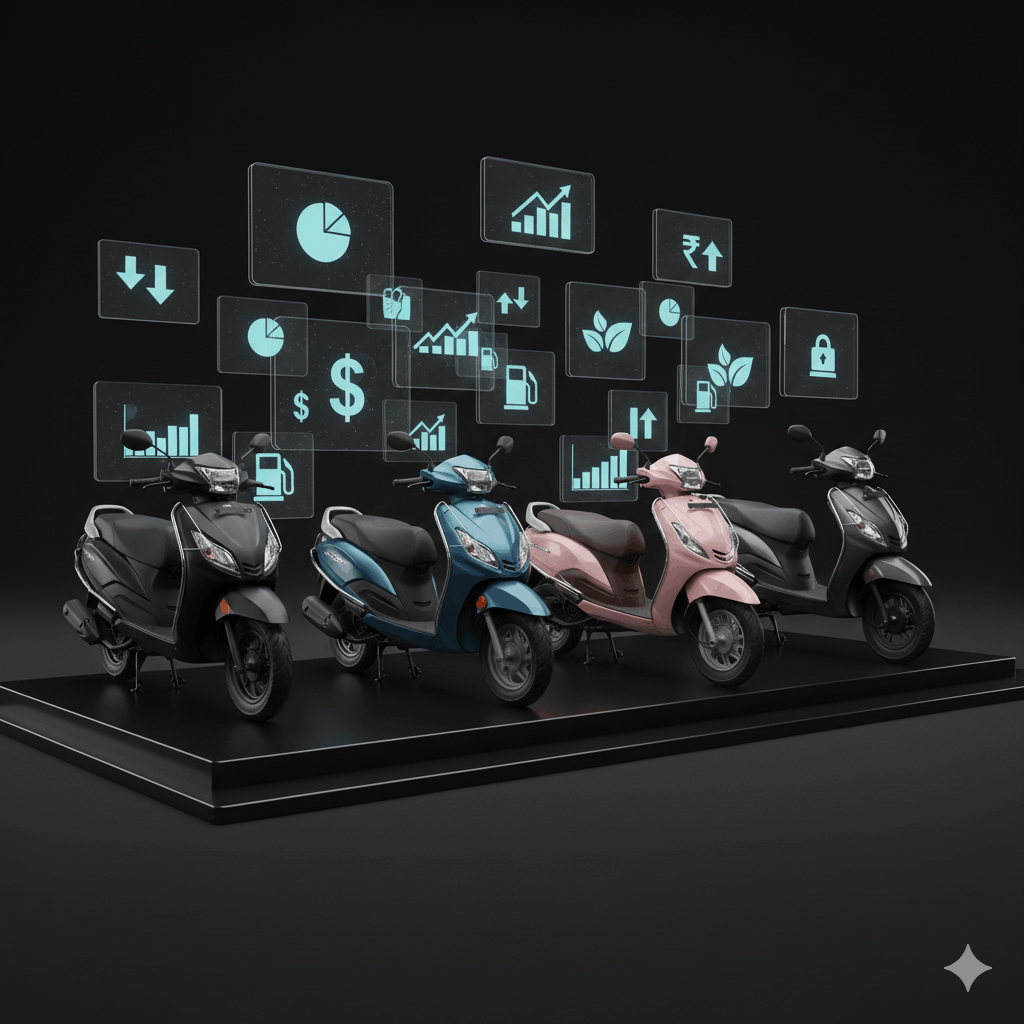 Best scooty under 80000 city