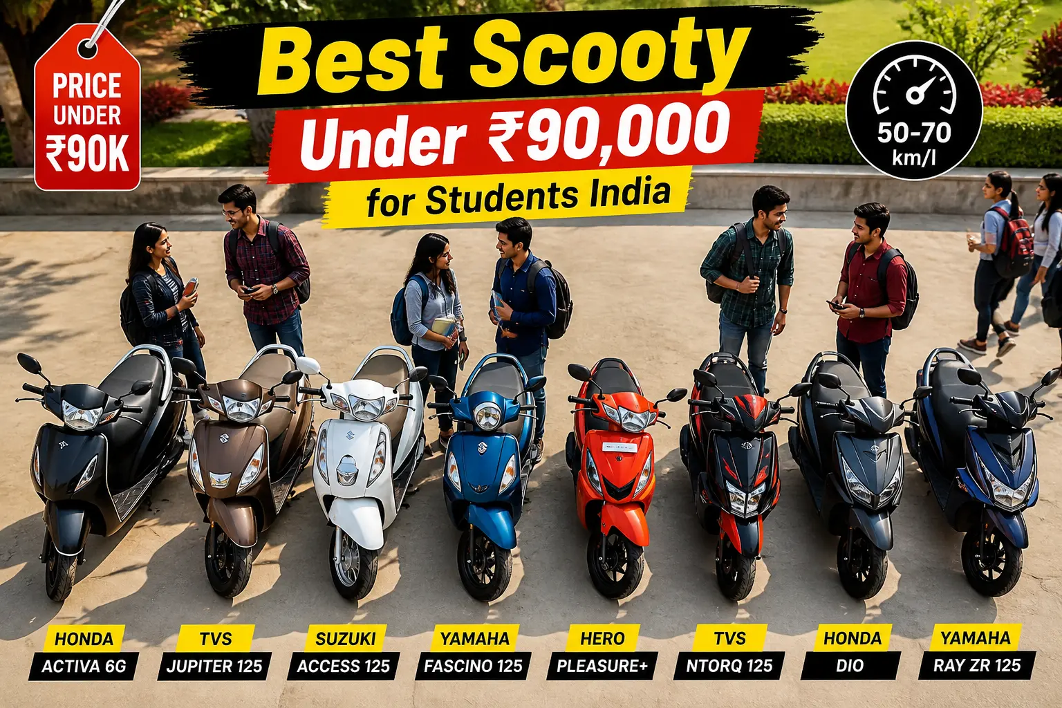 best scooty under 90000