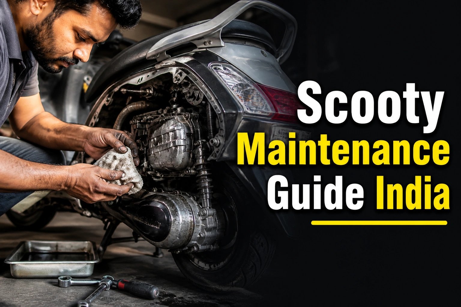 scooty maintenance in India